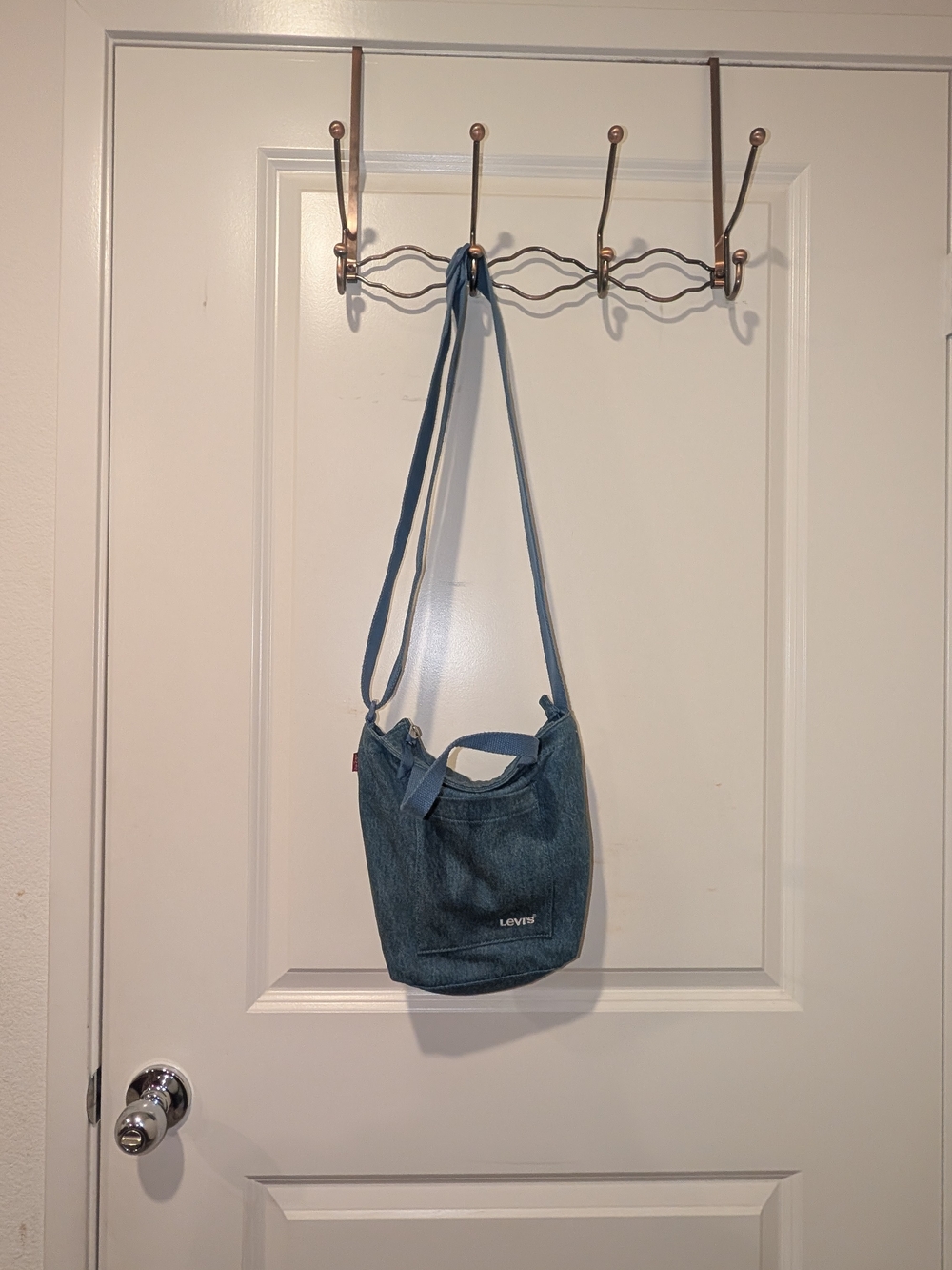 Levi's Denim Crossbody Bag Purse Blue